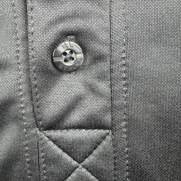 Men's J.Lindeberg Black  Short Sleeve‎ Regular Fit Performance Casual Polo M - Picture 4 of 9